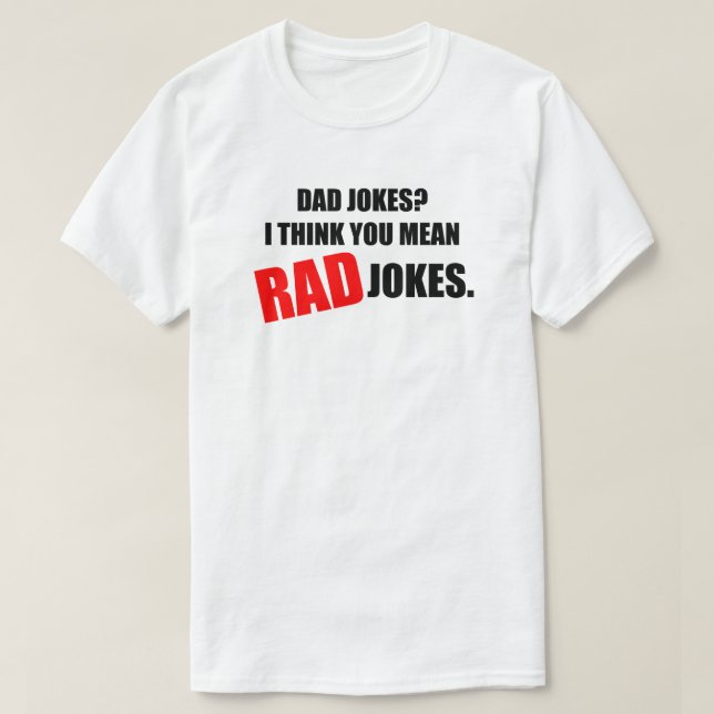 Vater Jokes? Ich glaube, du Gemein KRASSEN Witze M T-Shirt (Design vorne)