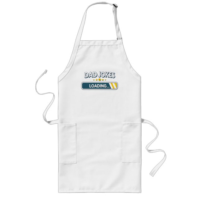 Vater Jokes Loading... Lange Schürze (Vorne)