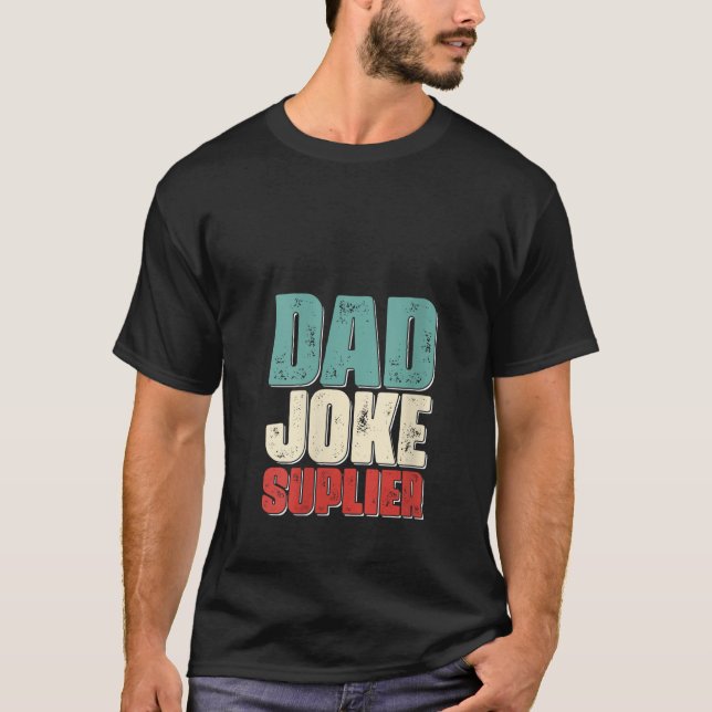 Vater Jokes Pater Spaß D T-Shirt (Vorderseite)