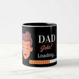 Vater Joks LoadingZwei-Tone-Kaffee-Tasse Zweifarbige Tasse