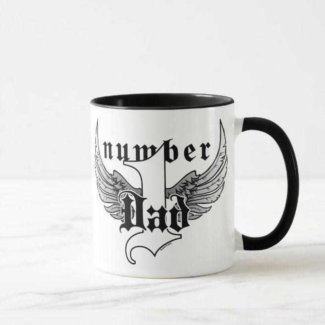 Vater-Kaffee-Tasse der Nr.-eine Tasse (Rechts)