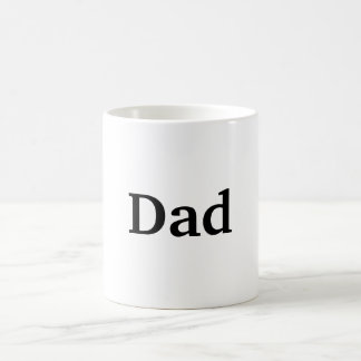 Vater Kaffeetasse