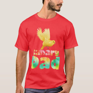Vater Kanarienvögel Besitzer Vogel Liebhaber Männe T-Shirt