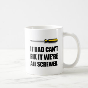 Vater kann allen geschraubten lustigen Vater nicht Kaffeetasse