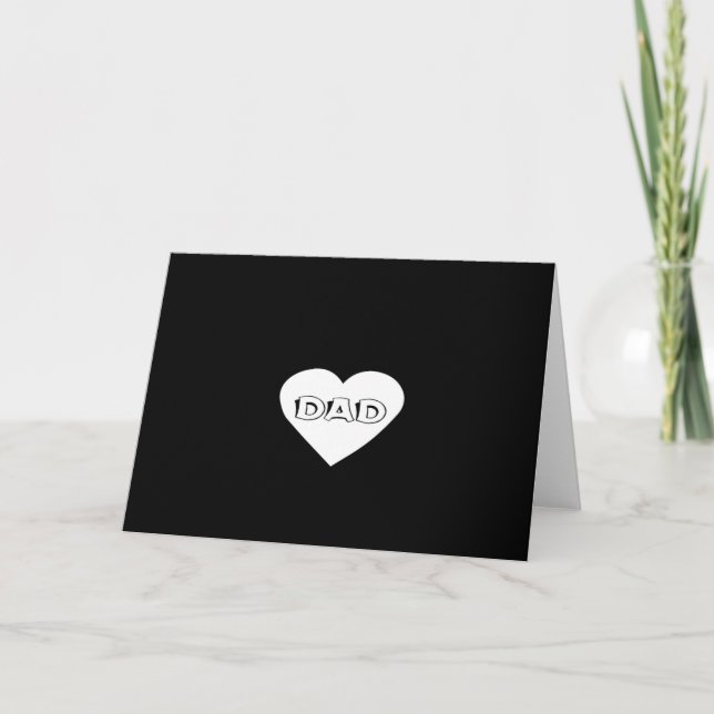 Vater Karte (Vorderseite)