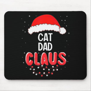 Vater-Katze Weihnachtsmann Weihnachten passendes K Mousepad