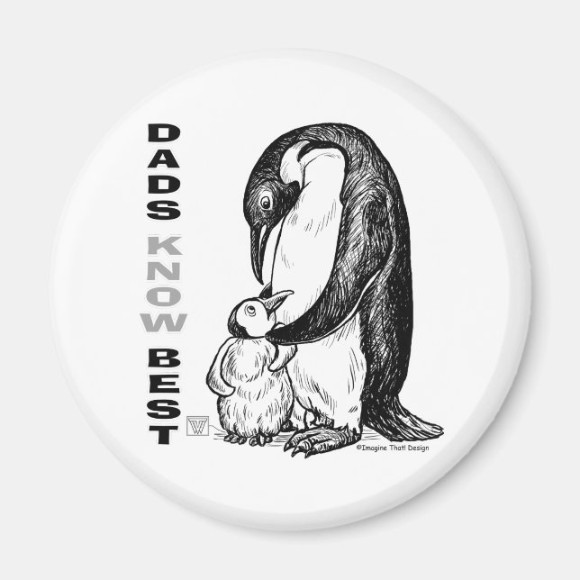 Vater kennen das Beste Magnet (Vorne)