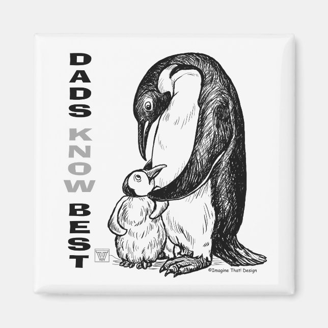 Vater kennen das Beste Magnet (Vorne)