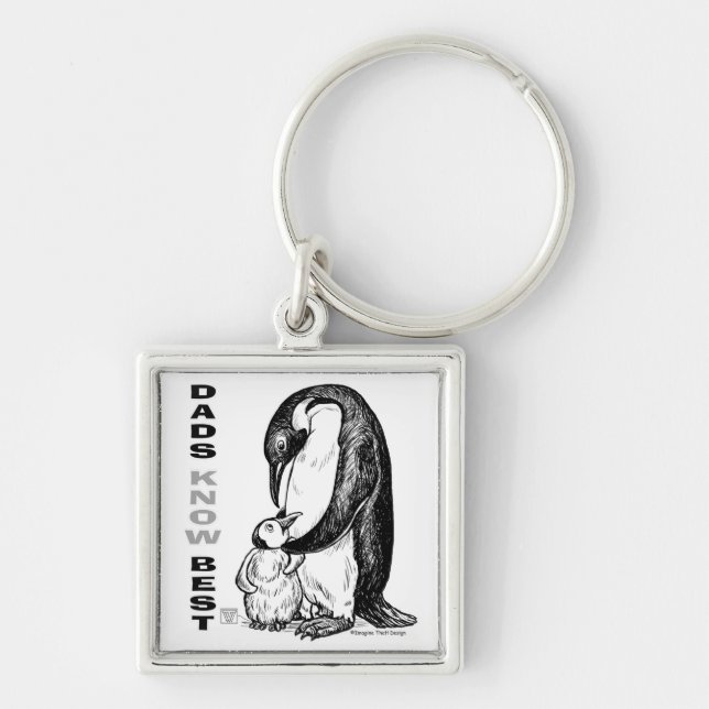 Vater kennen das Beste Schlüsselanhänger (Vorne)