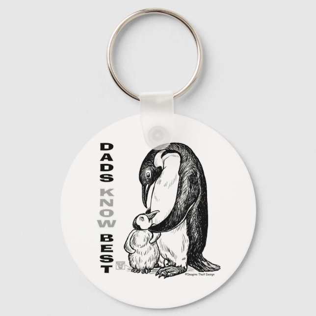 Vater kennen das Beste Schlüsselanhänger (Vorderseite)