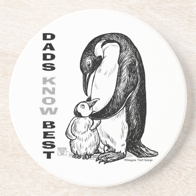 Vater kennen das Beste Untersetzer (Vorne)