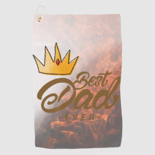 Vater kennt das beste Vater-Golfhandtuch Golfhandtuch