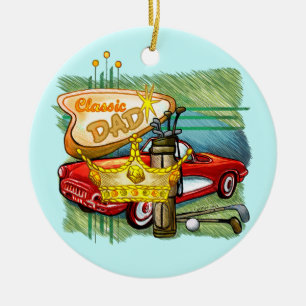 Vater Keramik Ornament