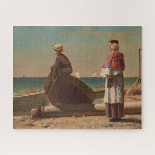 Vater kommt! 1873 Winslow Homer Kunst Puzzle
