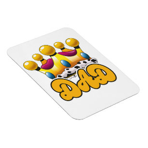Vater Könige Krone Magnet