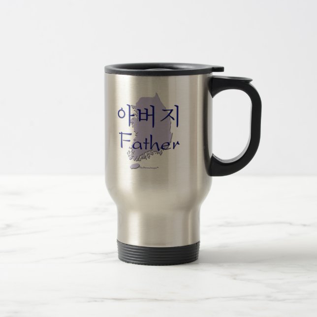 Vater-Koreanerkarte Reisebecher (Rechts)