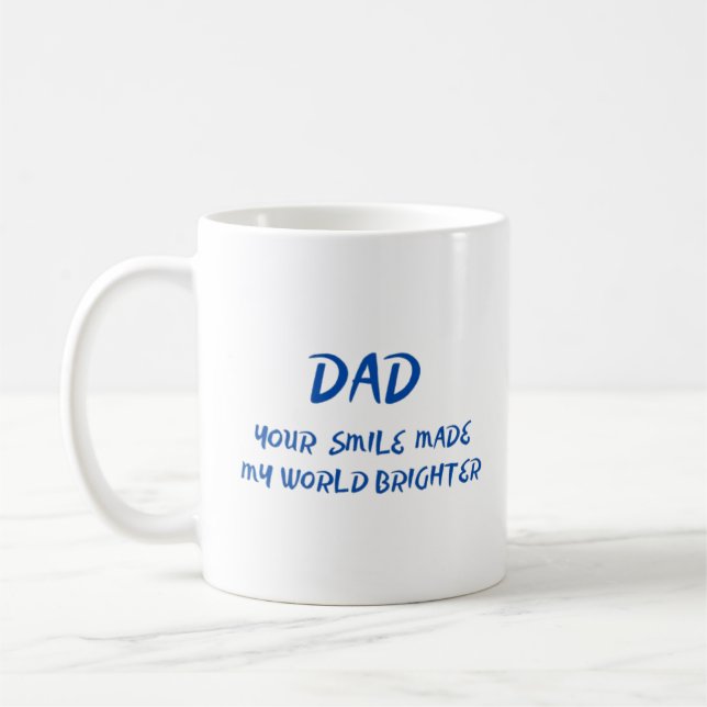 Vater Kostenvoranschlag Kaffee Tasse (Links)