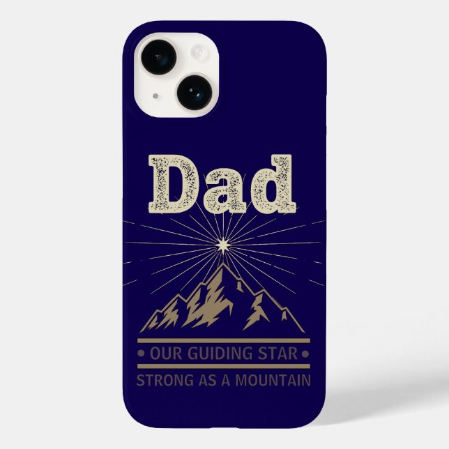 Vater Leitstern Berg Case-Mate iPhone Hülle (Rückseite)