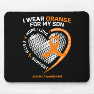 Vater Leukämie Bewusstsein Son Leukämie Bewusstsei Mousepad