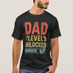 Vater Level entsperrt 2023 Gamer-Schwangerschaft B T-Shirt