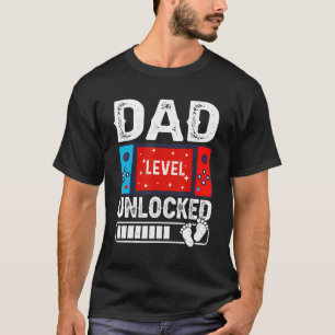 Vater Level entsperrt 2023 Gamer-Schwangerschaft B T-Shirt