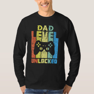 Vater Level entsperrt bald Vaterschwangerschaft un T-Shirt