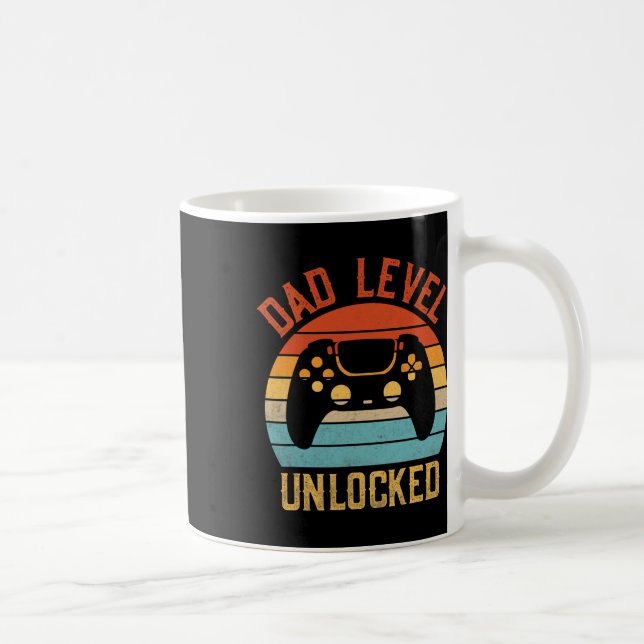 Vater Level entsperrt - Game Lover Gamer bald F Kaffeetasse (Rechts)