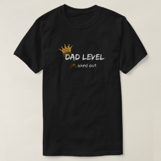 Vater-Level maximal - Gamer-Design T-Shirt