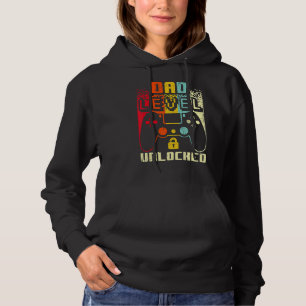 Vater Level Unlock New Dad Vaterschwangerschaft An Hoodie