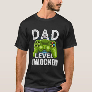 Vater Level Unlocking Est 2023 New Dad Pregnancy A T-Shirt