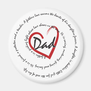 VATER - Liebe des Vaters Magnet