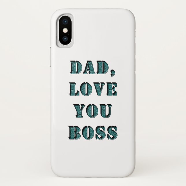 VATER, LIEBE, DU BIST 1 Case-Mate iPhone HÜLLE (Rückseite)