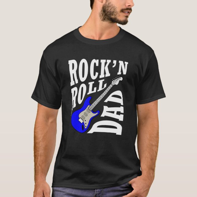 Vater Liebe Rock'n'Roll Vathage T-Shirt (Vorderseite)