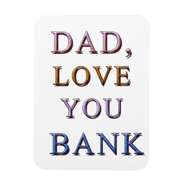 VATER, LIEBE SIE BANDEN 1 MAGNET (Vertikal)
