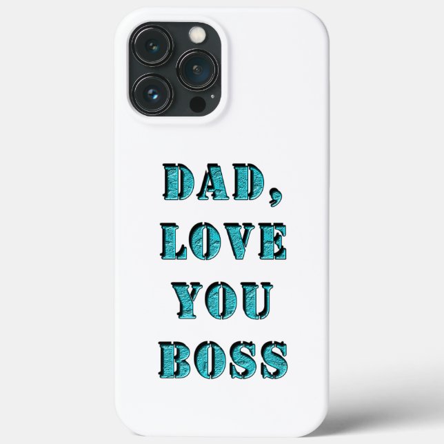 VATER, LIEBE, SIE BOSS 2 Case-Mate iPhone HÜLLE (Rückseite)