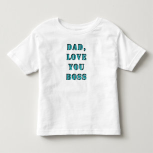 VATER, LIEBE, SIE BOSS 2 KLEINKIND T-SHIRT