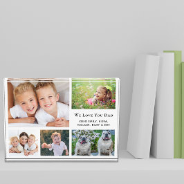 Vater Liebe Sie Fotoblock