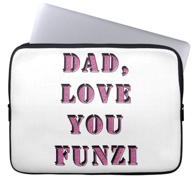 VATER, LIEBE SIE FUNZI 1 LAPTOPSCHUTZHÜLLE (Vorderseite)