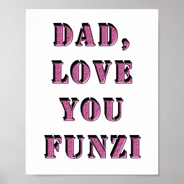 VATER, LIEBE SIE FUNZI 1 POSTER (Vorne)