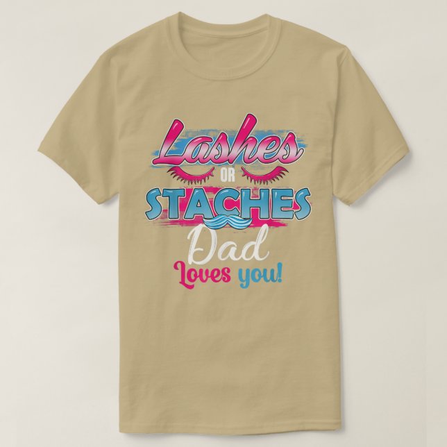 Vater-Lieben mit Sträßchen oder Lashes T-Shirt (Design vorne)