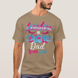 Vater-Lieben mit Sträßchen oder Lashes T-Shirt