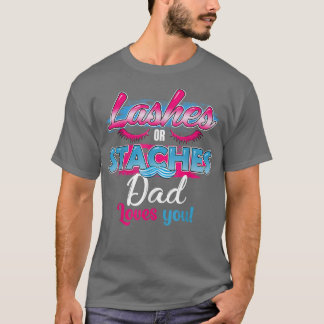Vater-Lieben mit Sträßchen oder Lashes T-Shirt