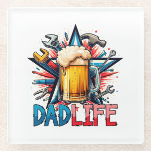 Vater Life Glasuntersetzer