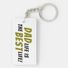 Vater Life ist das beste Lebensvaterangebot Schlüsselanhänger