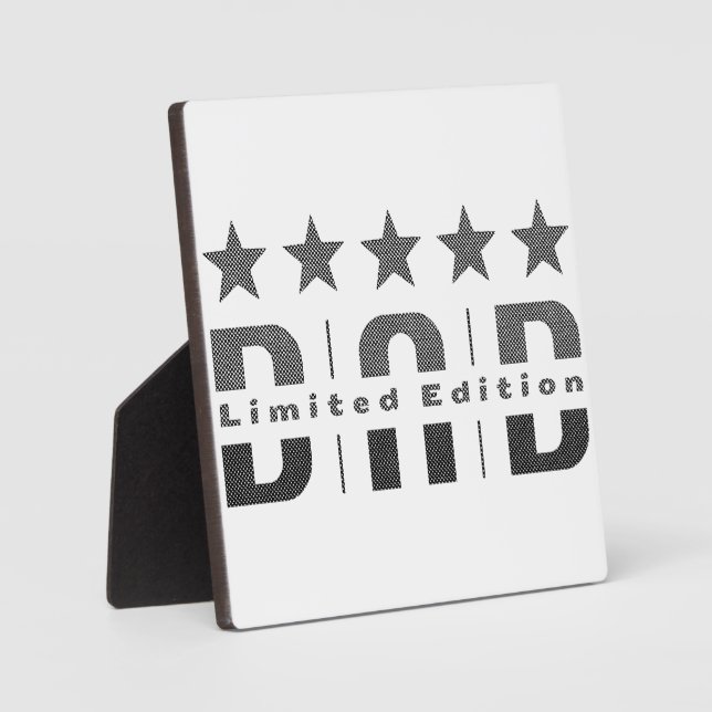 Vater Limited Edition Fotoplatte (Vorderseite)