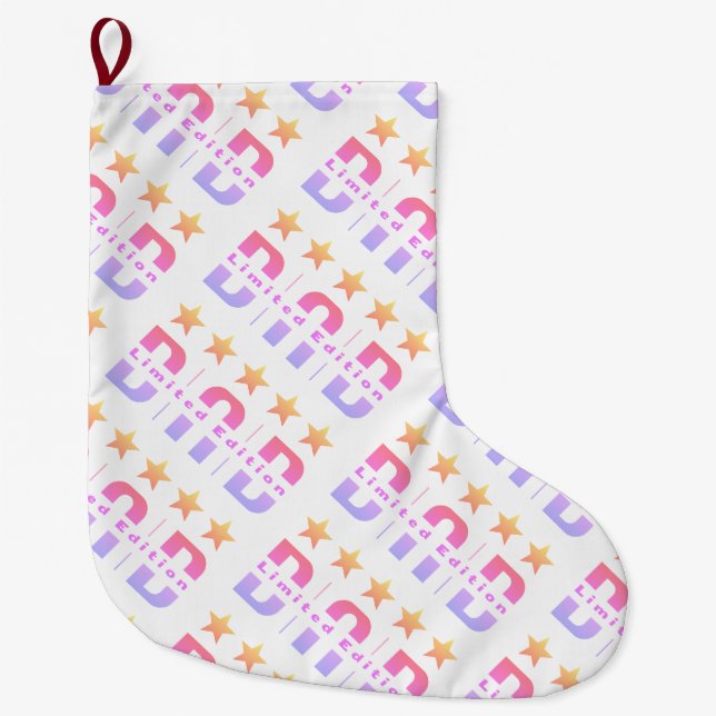Vater Limited Edition Großer Weihnachtsstrumpf (Vorderseite)