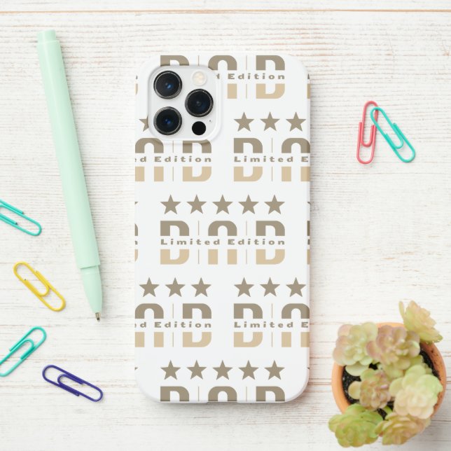 Vater Limited Edition iPhone Hülle (Auf dem Schreibtisch)