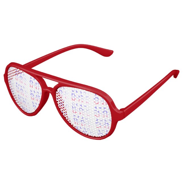 Vater Limited Edition Partybrille (Schrägansicht)