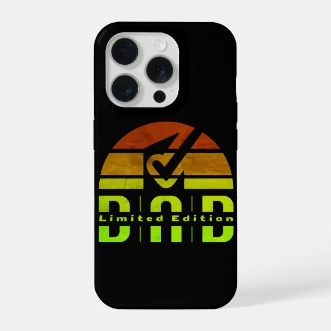 Vater Limited Edition: Vaterschaft als sichtbares  iPhone Hülle (Rückseite)