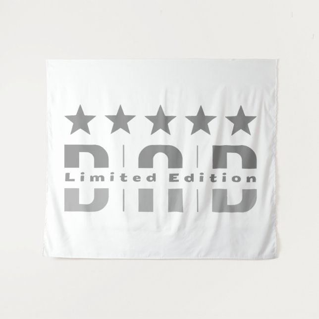 Vater Limited Edition Wandteppich (Vorderseite (Horizontal))